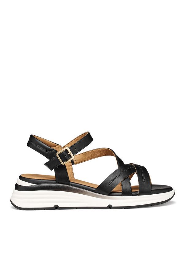 Sandały Geox. Kolor: czarny