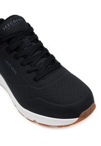 skechers - Skechers Sneakersy UNO STAND ON AIR 52458W/BLK Czarny. Kolor: czarny. Materiał: skóra #3