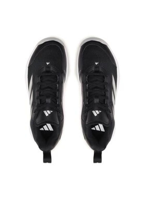 Adidas - adidas Buty do tenisa Avaflash Low Tennis IG9543 Czarny. Kolor: czarny. Materiał: materiał. Sport: tenis