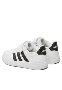 Adidas - adidas Sneakersy Breaknet 2.0 El C IE3792 Biały. Kolor: biały. Materiał: skóra #5