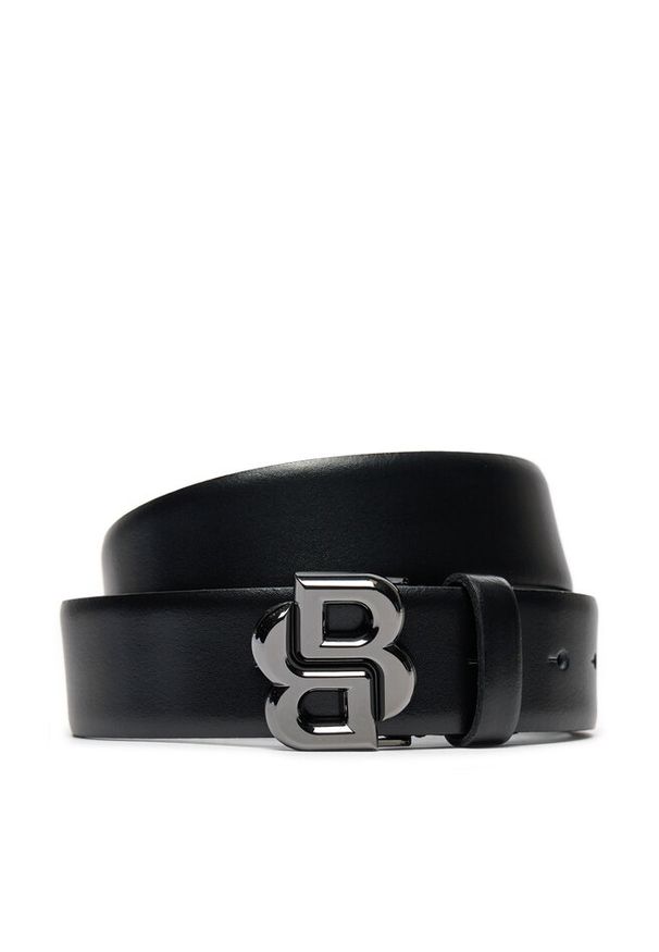 Pasek Męski BOSS. Kolor: czarny