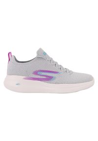 skechers - Buty na co dzień damskie SKECHERS GO RUN siateczka. Okazja: na co dzień. Kolor: szary. Sport: bieganie