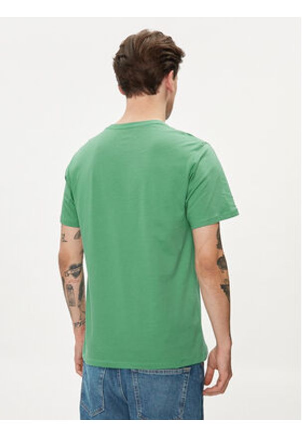 Pepe Jeans T-Shirt Eggo N PM508208 Zielony Regular Fit. Kolor: zielony. Materiał: bawełna