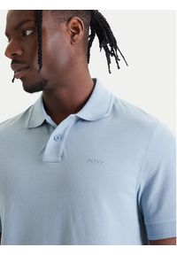 BOSS Polo Prime 50507813 Niebieski Regular Fit. Typ kołnierza: polo. Kolor: niebieski. Materiał: bawełna #2