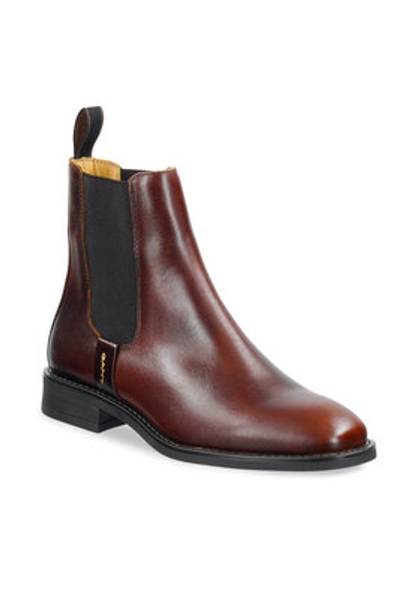 GANT - Gant Sztyblety 31551128 Brązowy. Kolor: brązowy. Materiał: skóra