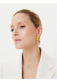 Elisabetta Franchi Kolczyki OR-04A-56E2-V140 Złoty. Materiał: metalowe. Kolor: złoty #3