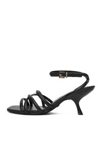 Gino Rossi - GINO ROSSI Sandały EO-LS655783-1 Czarny. Kolor: czarny. Materiał: skóra #8