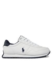 Polo Ralph Lauren Sneakersy RF104317 Biały. Kolor: biały. Materiał: skóra