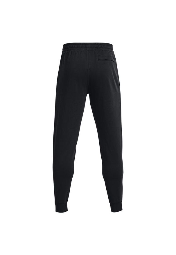 Under Armour - Spodnie Do Joggingu Męskie Polar Rival. Kolor: czarny. Materiał: polar. Sport: bieganie