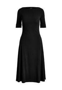 Lauren Ralph Lauren Sukienka codzienna 250863913 Czarny Regular Fit. Okazja: na co dzień. Kolor: czarny. Materiał: bawełna. Typ sukienki: proste. Styl: casual #4