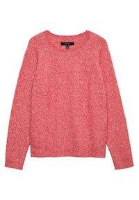 Vero Moda Sweter Doffy 10201022 Różowy Regular Fit. Kolor: różowy. Materiał: syntetyk #5