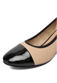 Jenny - JENNY Czółenka CEO-WS24030-01 Beżowy. Kolor: beżowy. Materiał: materiał #7