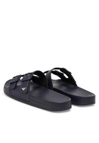 Emporio Armani Klapki EX000043 AF22190 MB480 Granatowy. Kolor: niebieski. Materiał: syntetyk #2