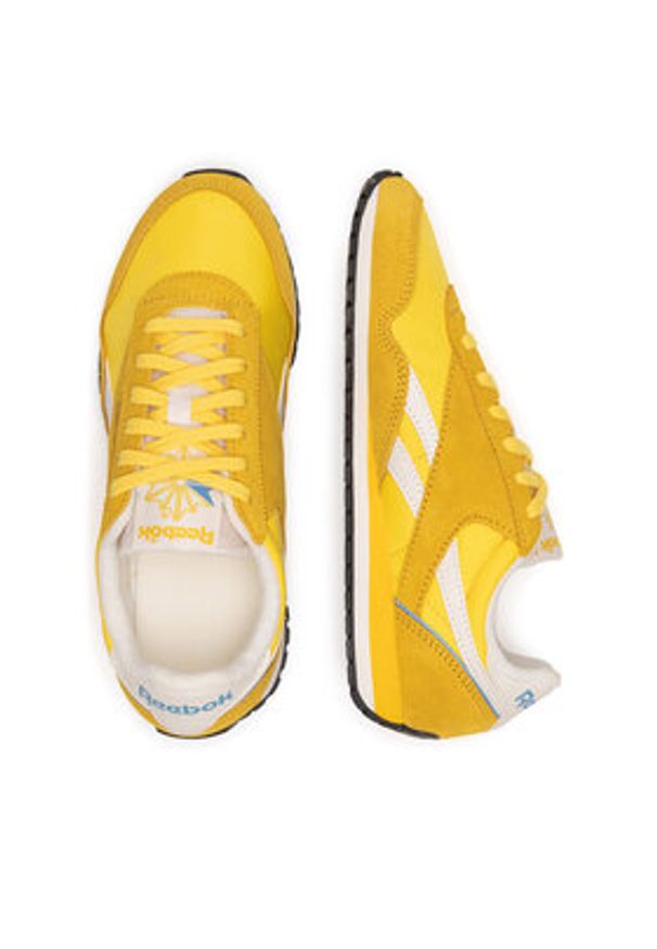 Reebok Sneakersy CLASSIC AZ 100208832 Żółty. Kolor: żółty. Materiał: zamsz, skóra. Model: Reebok Classic