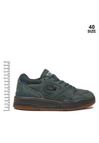 Lacoste Sneakersy 748SMA0026 Zielony. Kolor: zielony. Materiał: zamsz, skóra #3