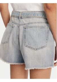 TwinSet - TWINSET Szorty jeansowe 251TT2262 Niebieski Slim Fit. Kolor: niebieski. Materiał: bawełna #4