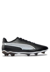 Puma Buty do piłki nożnej King Match FG/AG 107570 01 Czarny. Kolor: czarny. Materiał: skóra