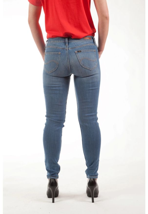 Lee - LEE SCARLETT DAMSKIE SPODNIE JEANSOWE LIGHT USED L526SIVF 112111917