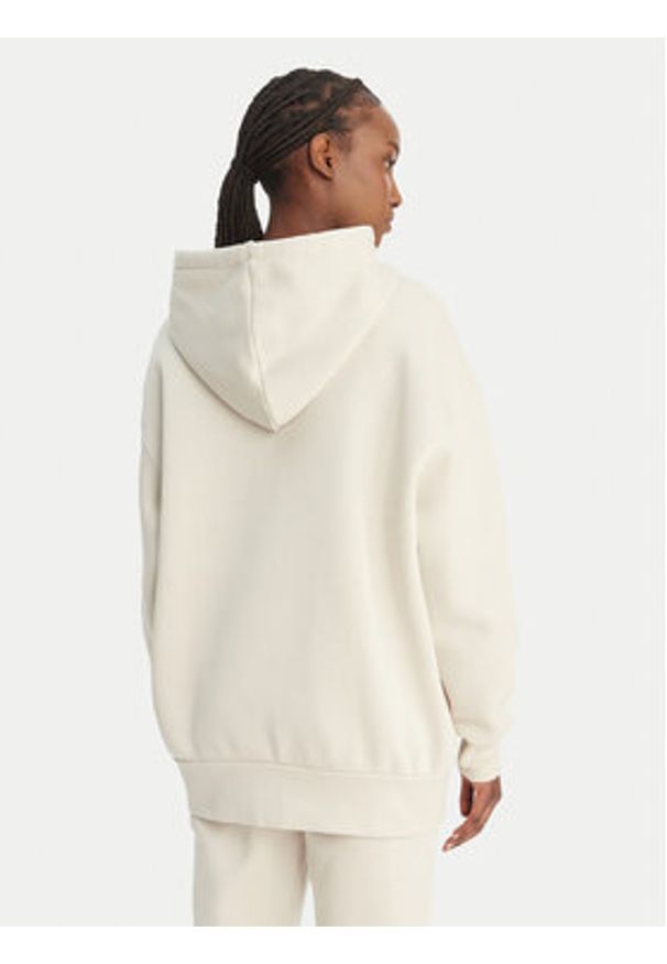 Under Armour Bluza UA Icon Fleece 1379495 Écru Regular Fit. Kolor: kremowy. Materiał: bawełna
