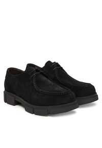 Guess Półbuty FMFFIO SUE13 Czarny. Kolor: czarny. Materiał: skóra, zamsz