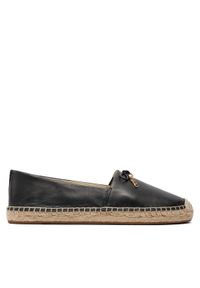 MICHAEL Michael Kors Espadryle Nori 40R4NRFP1L Czarny. Kolor: czarny. Materiał: skóra