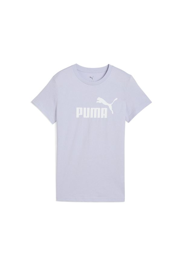 Puma - Damska koszulka z logo ESS No. 1 PUMA Cool Weather Blue. Kolor: niebieski. Sport: fitness