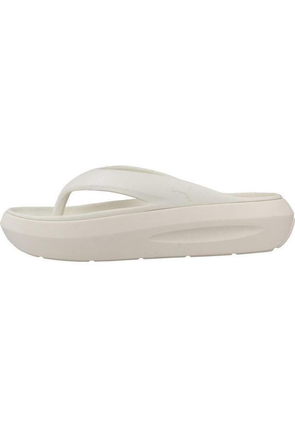 Puma - Sandały PUMA YELLOW FLATTER FLIP Biały. Kolor: beżowy, wielokolorowy, biały. Materiał: guma