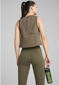 Puma - Damski top bez rękawów PUMA x HYROX CLOUDSPUN PUMA Loden Green. Kolor: zielony. Długość rękawa: bez rękawów