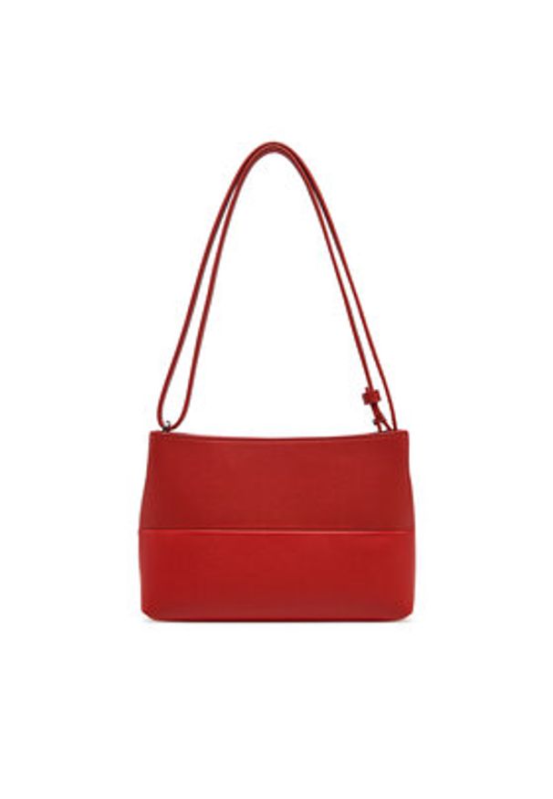 Calvin Klein Torebka Ck Mixmedia Convertible Sm Bag K60K613009 Czerwony. Kolor: czerwony. Materiał: skórzane
