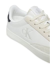 Calvin Klein Jeans Sneakersy YW0YW01611 Biały. Kolor: biały. Materiał: skóra #4