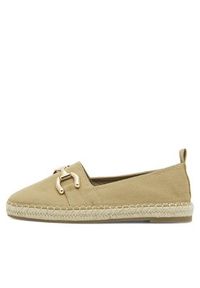 DeeZee Espadryle WSS21182-01 Beżowy. Kolor: beżowy. Materiał: materiał