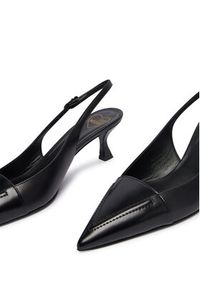 Love Moschino - LOVE MOSCHINO Czółenka JA10525G0NIA400A Czarny. Kolor: czarny. Materiał: skóra #3