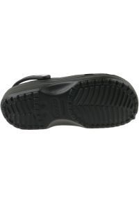 Klapki Crocs Classic 10001-001 czarne. Kolor: czarny. Materiał: materiał #3