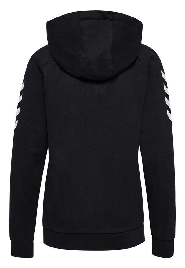 Bluza z kapturem do piłki ręcznej damska Hummel Go Cotton Zip Hoodie Woman. Typ kołnierza: kaptur. Kolor: biały, wielokolorowy, czarny