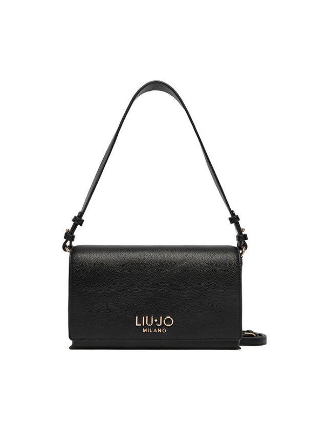 Liu Jo Torebka Ecs S Crossbody AF5224 E0058 Czarny. Kolor: czarny. Materiał: skórzane
