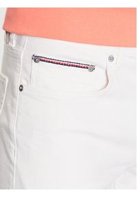 TOMMY HILFIGER - Tommy Hilfiger Jeansy Houston MW0MW31391 Biały Slim Fit. Kolor: biały