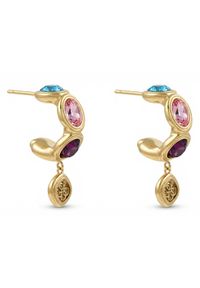 Guess Kolczyki JUBE05 571JW Złoty. Materiał: ze stali, ze stali nierdzewnej. Kolor: złoty #1