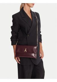 Patrizia Pepe Torebka CB5460 L011 Bordowy. Kolor: czerwony. Materiał: skórzane #1