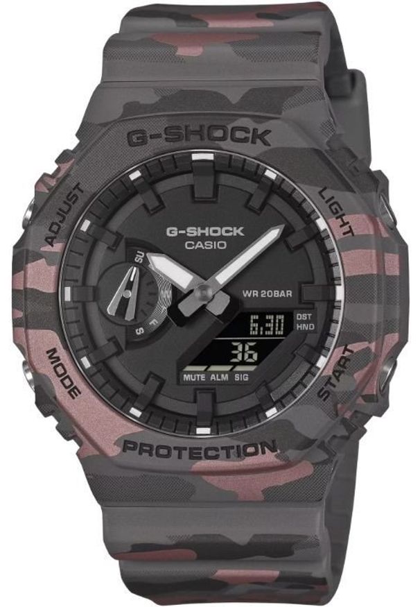 Zegarek Casio Zegarek Męski Casio G-Shock Carbon Core Guard GA-2100CMD-8A (45,4 mm)