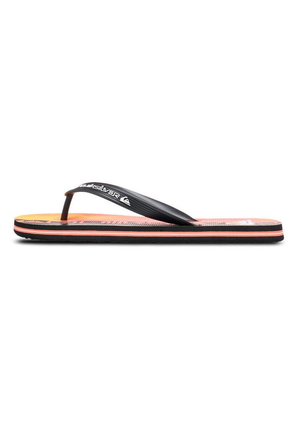 Japonki męskie Quiksilver Molokai Art 25. Kolor: czerwony