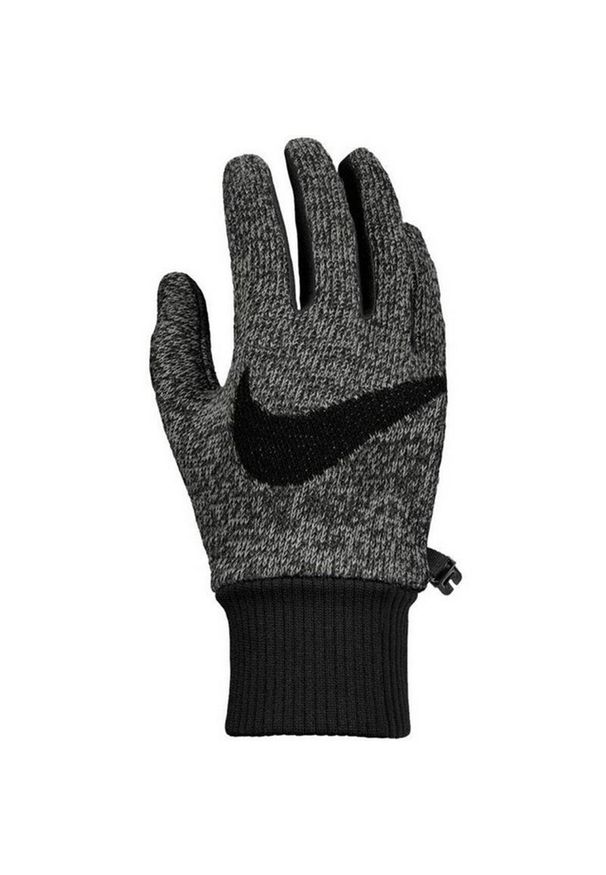 Nike - Męskie Rękawiczki Do Biegania DriFIT. Kolor: wielokolorowy, szary, czarny. Sport: turystyka piesza
