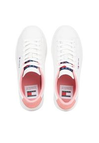 Tommy Jeans Sneakersy Tjw Cupsole Sneaker Ess EN0EN02508 Różowy. Kolor: różowy