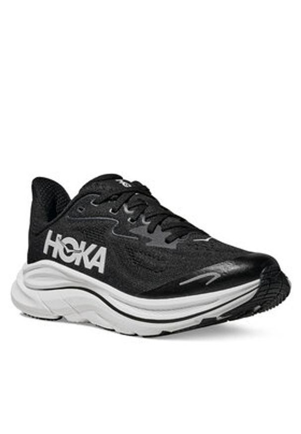 HOKA - Hoka Buty do biegania Clifton 10 1168860 Czarny. Kolor: czarny. Materiał: materiał