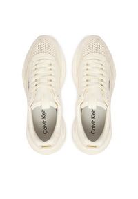 Calvin Klein Sneakersy Hike Runner Lup Lin Mesh HW0HW03000 Biały. Kolor: biały. Materiał: materiał #4
