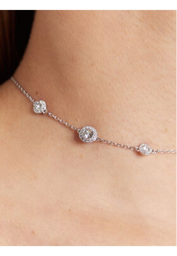 Swarovski Naszyjnik 5732275 Srebrny. Materiał: srebrne. Kolor: srebrny