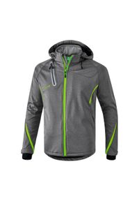 ERIMA - Kurtka dziecięca Erima softshell fonction. Kolor: zielony, wielokolorowy, szary. Materiał: softshell. Styl: sportowy