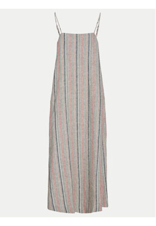 JJXX Sukienka letnia Raya 12253411 Kolorowy Loose Fit. Materiał: len, wiskoza. Wzór: kolorowy. Sezon: lato
