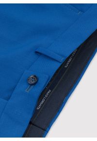 Pako Lorente - PAKO LORENTE – Niebieskie spodnie garniturowe P22SF-6G-020-N-S. Kolor: niebieski. Materiał: poliester, wiskoza. Wzór: gładki #4