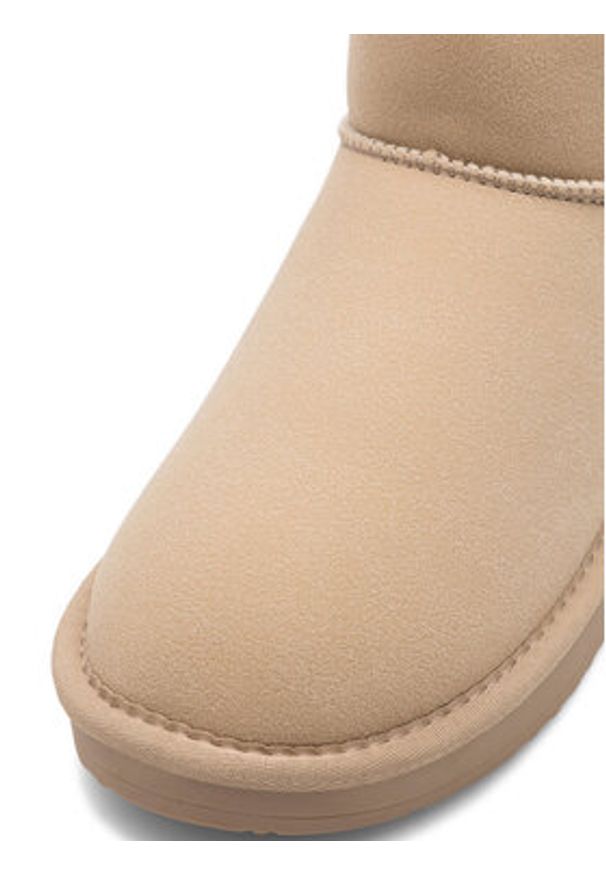 Jenny Fairy Śniegowce SALMA HYBJL221103 Beżowy. Kolor: beżowy. Materiał: skóra