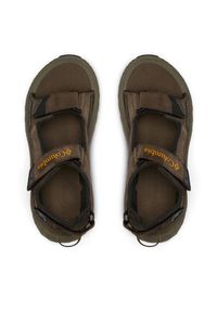 columbia - Columbia Sandały Konos Hiker 2121571 Brązowy. Kolor: brązowy. Materiał: zamsz, skóra